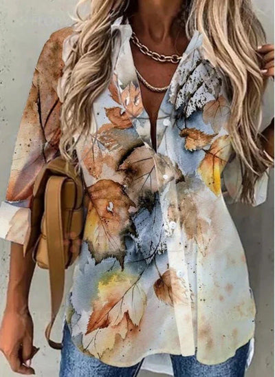 Sophia | Artistic Button Blouse