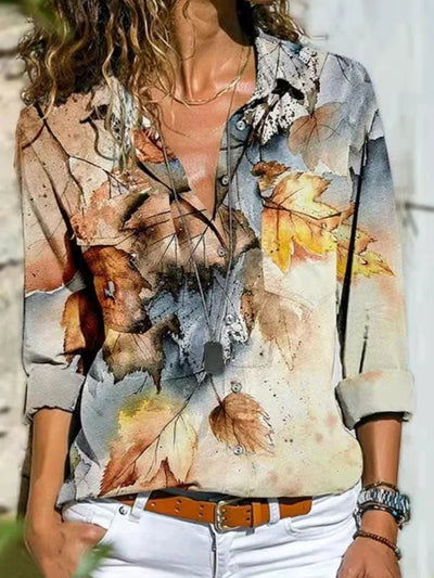 Sophia | Artistic Button Blouse