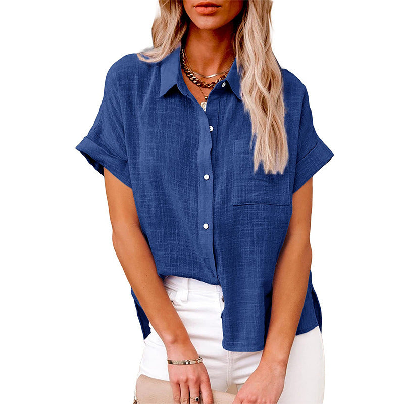 Lina | Breezy Button-Up Blouse
