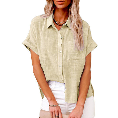 Lina | Breezy Button-Up Blouse