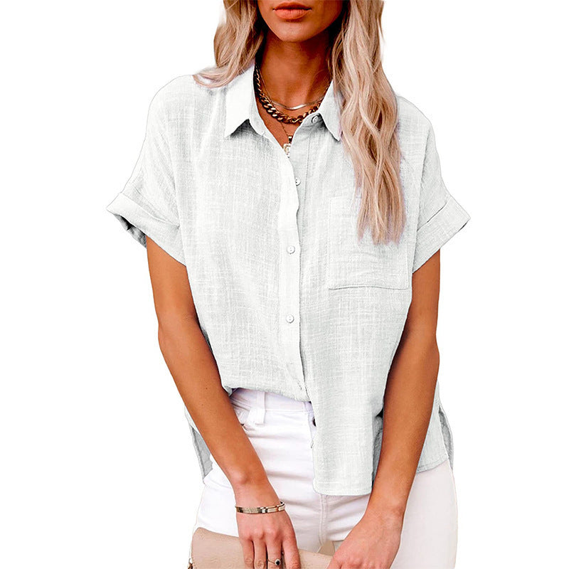 Lina | Breezy Button-Up Blouse