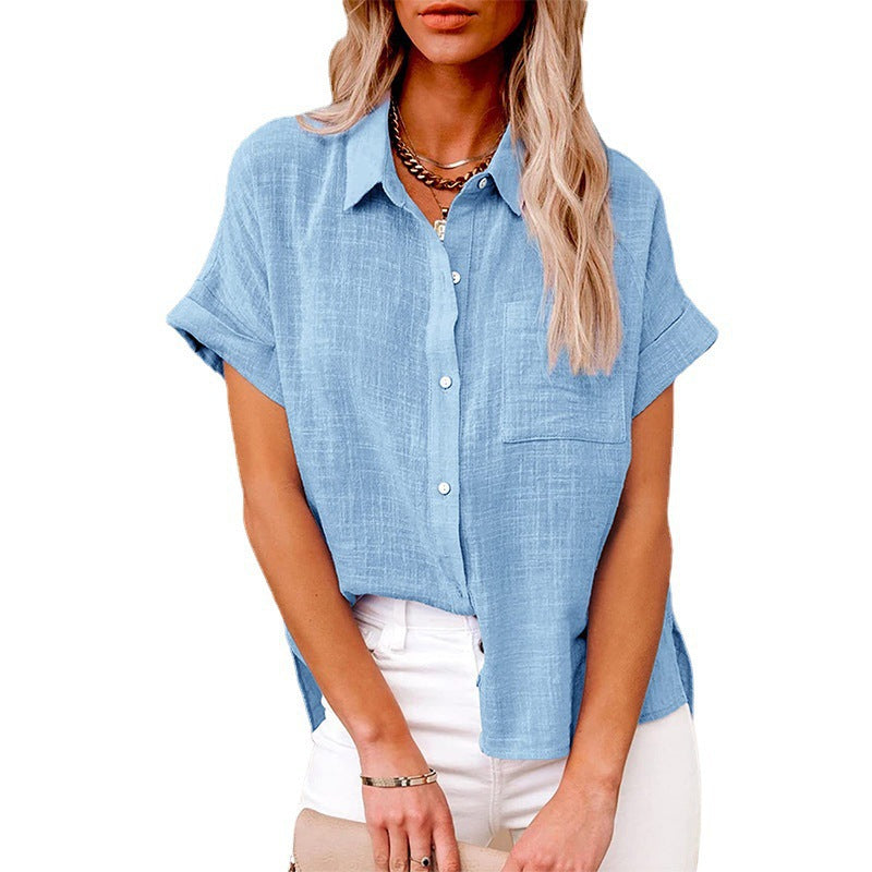 Lina | Breezy Button-Up Blouse