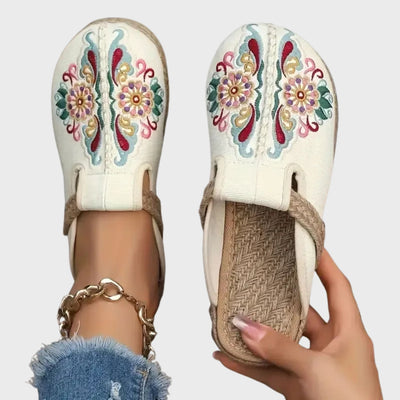 Carlota | Floral Orthopedic Mules