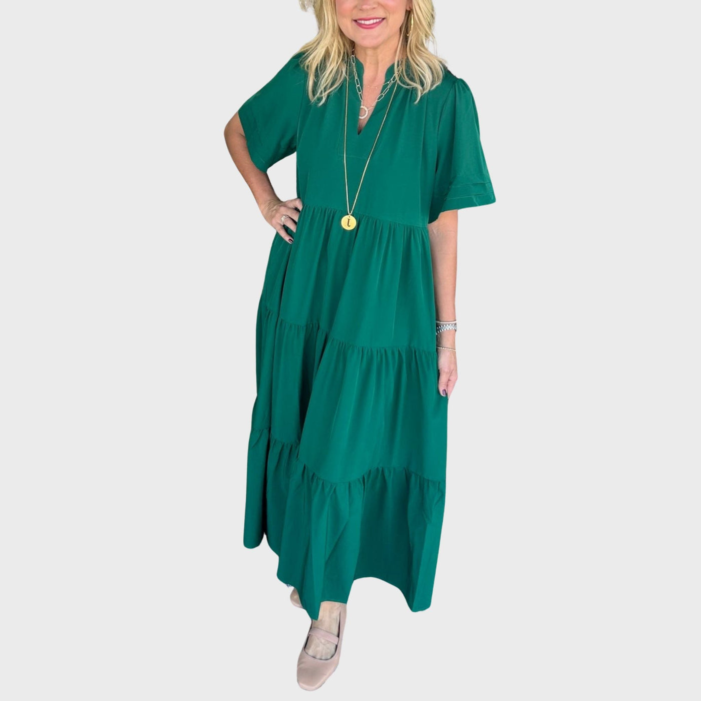 Zelda | Comfortable Tiered Dress
