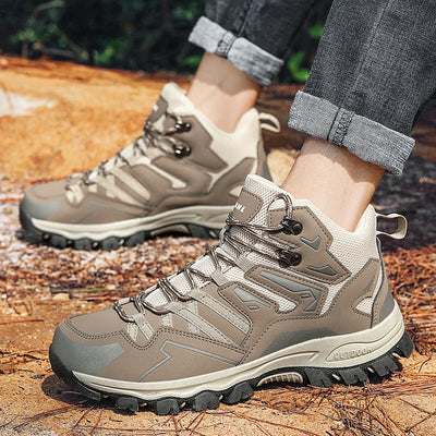 2025 New Hiking Shoes Unisex Outdoor Hiking Sports Shoes Camping Boots Ladies Waterproof Walking Shoes Non-slip Hiking Shoes