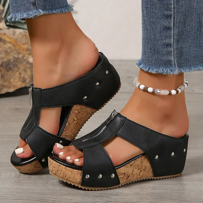 Natasha | Orthopedic Wedge Sandals