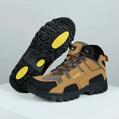Couple Hiking Shoes Men Mountain Climbing Trekking Boots Women Non-slip Outdoor Work Ankle Boots Unisex Walking High top Boots