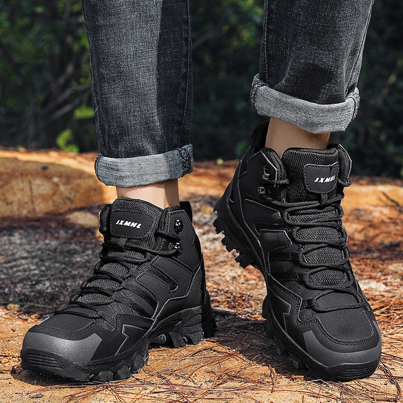 2025 New Hiking Shoes Unisex Outdoor Hiking Sports Shoes Camping Boots Ladies Waterproof Walking Shoes Non-slip Hiking Shoes