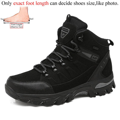 Inverno feminino tornozelo botas de trekking ao ar livre caminhadas sapatos mulher escalada de montanha tênis wandelschoenen botas mujer