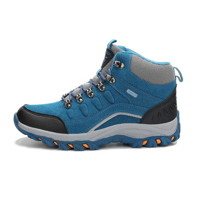 Winter Women Ankle Outdoor Leather Hiking Boots Woman Trekking Shoes Mountain Sneakers Tracking Treking Camping Trecking