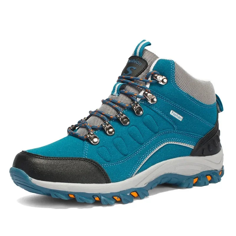Sapatos esportivos de caminhada masculinos outono antiderrapante casual ao ar livre casal viagem sapatos de caminhada confortável sola de borracha respirável