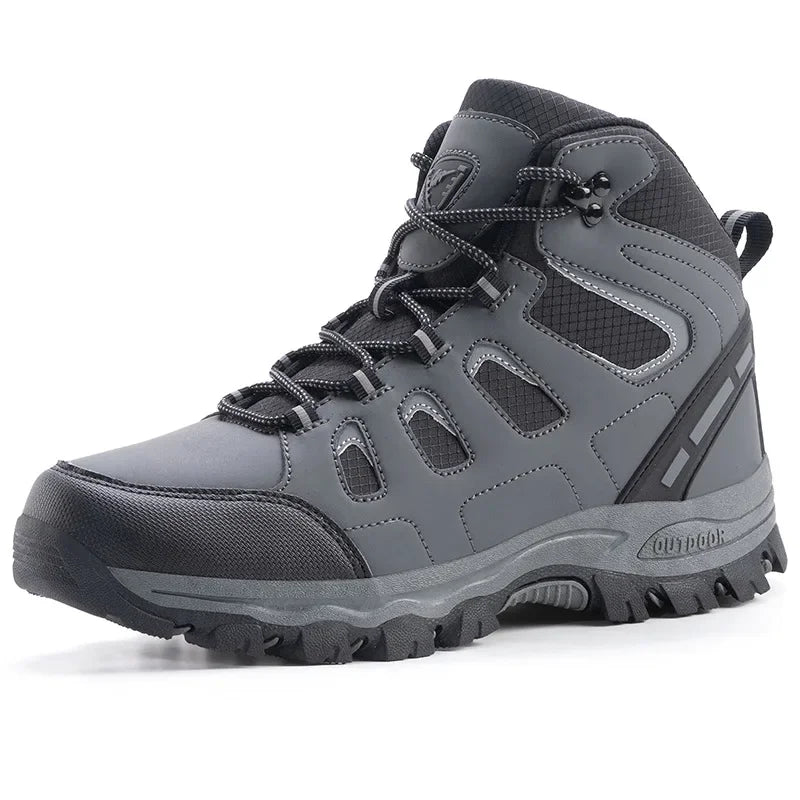 Nouveau 2025 bottes de randonnée de haute technologie Couples anti-dérapant respirant chaussures de plein air grandes chaussures d'escalade imperméables grande taille