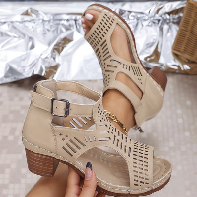 Glenda | Orthopedic High Heel Sandals