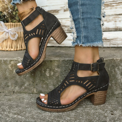 Glenda | Orthopedic High Heel Sandals
