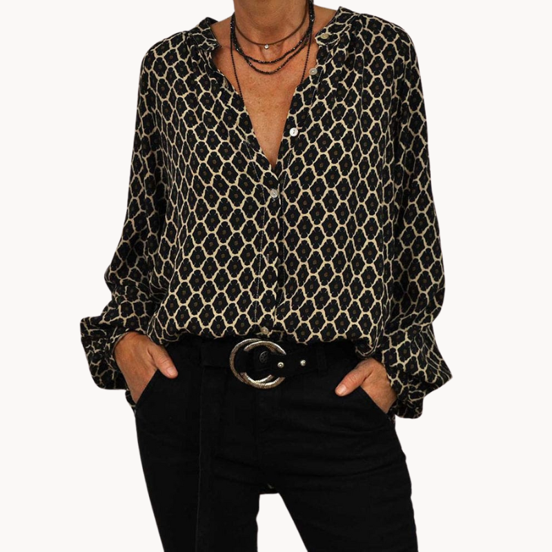 Jade | Elegant Slim Fit Midi Shirt