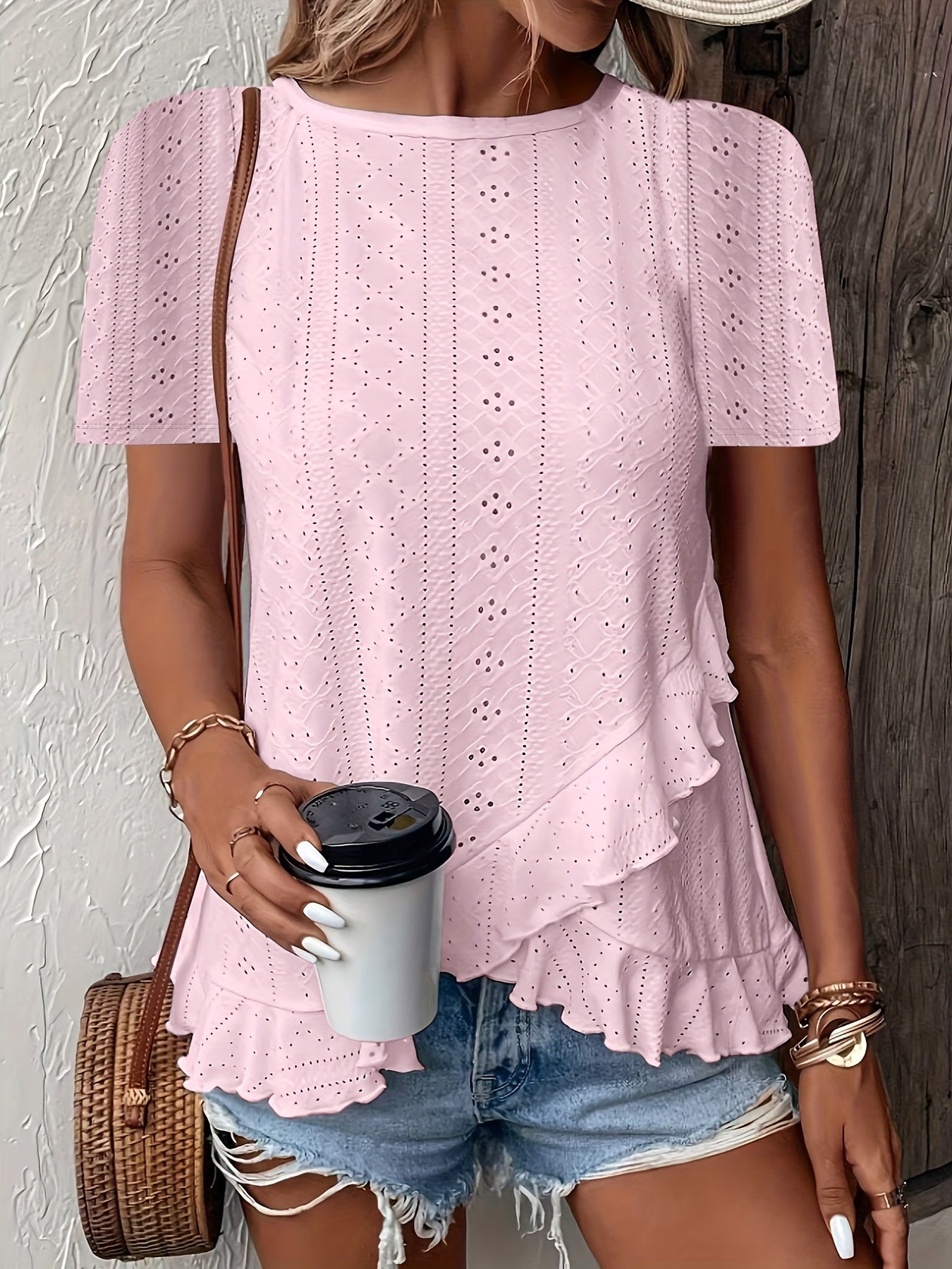 Felicity | Soft Ruffle Top