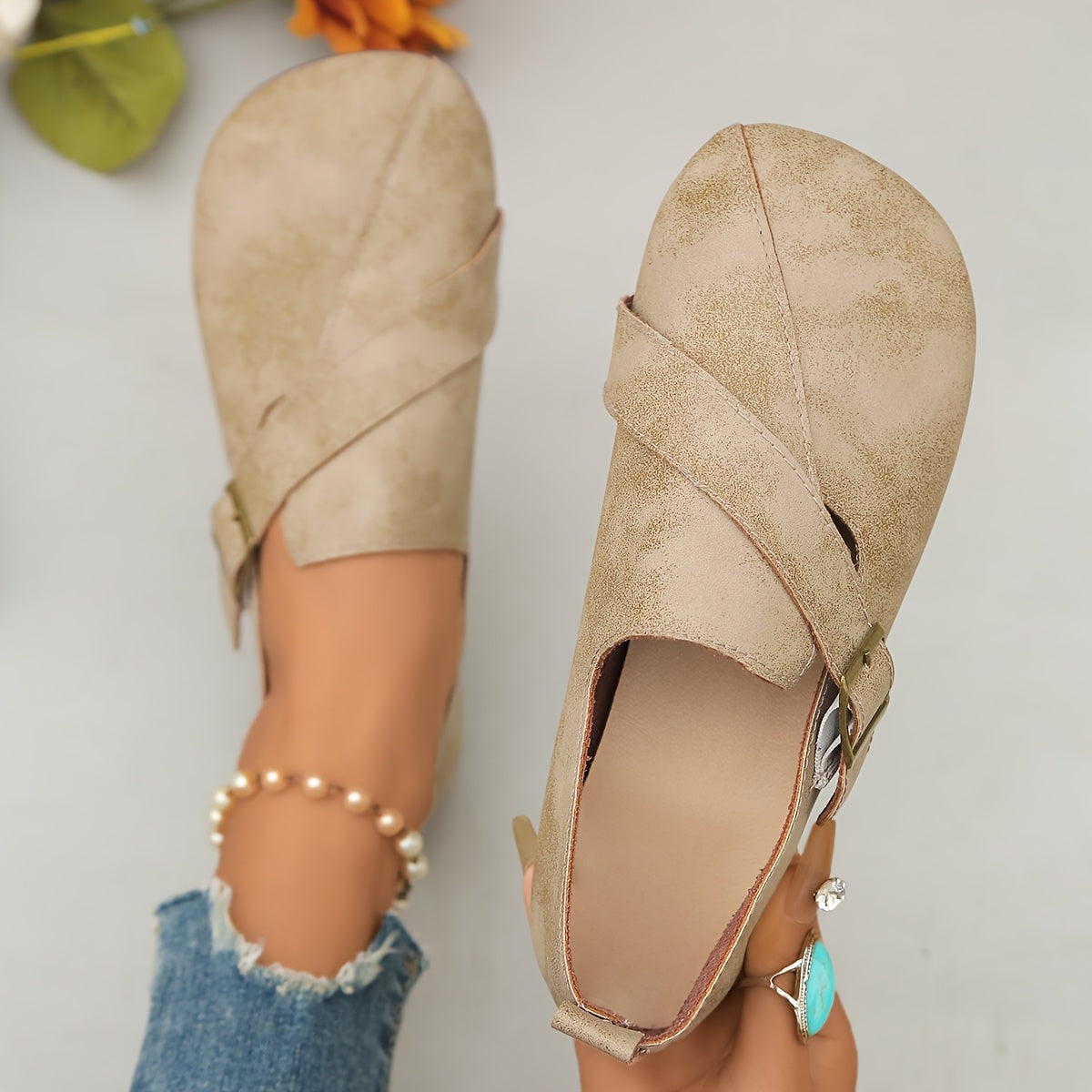 Elowyn | Retro Slip-On Orthopedic Shoes