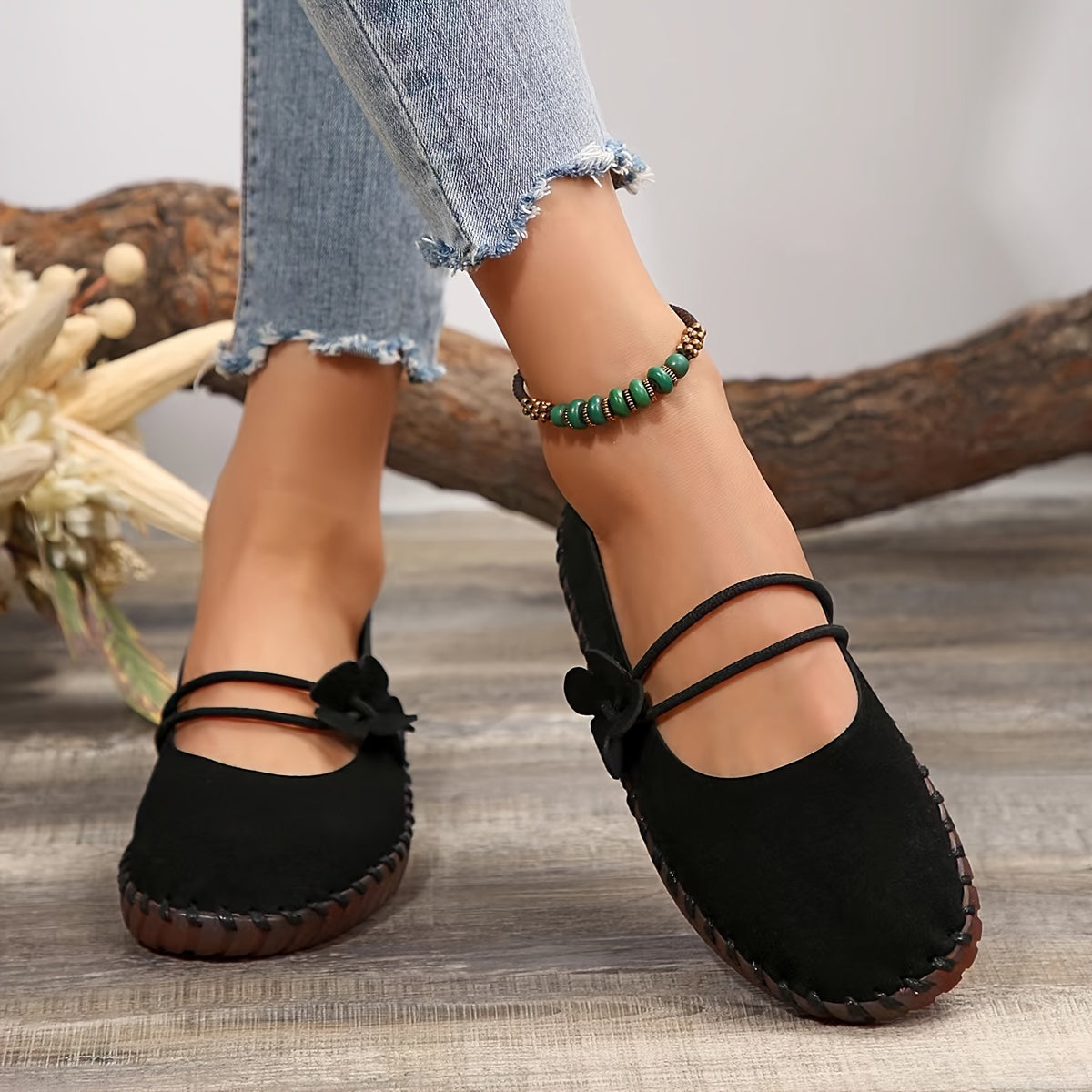 Freya | Stitched Casual Orthopedic Loafers