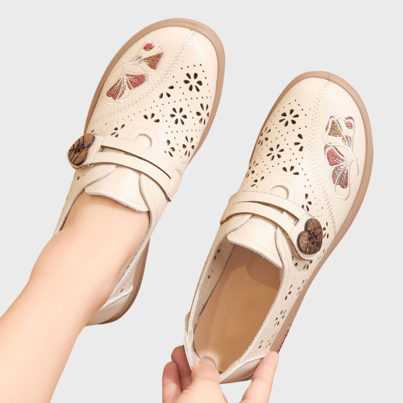 Millie | Embroidered Orthopedic Shoes
