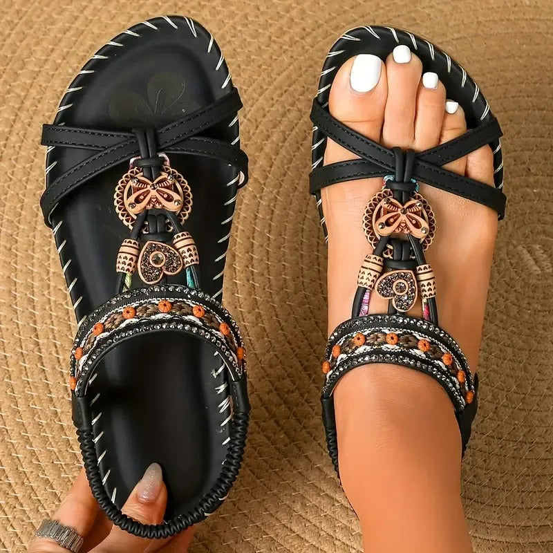 Gloria | Boho-Chic Orthopedic Sandals