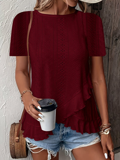 Felicity | Soft Ruffle Top