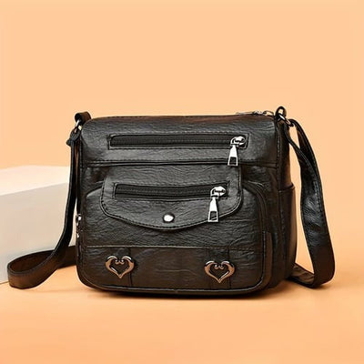 Elanor | Retro Multi Pockets Crossbody Bag