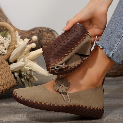 Freya | Stitched Casual Orthopedic Loafers