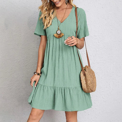 Solenne | Bohemian-Style Relaxed Dress