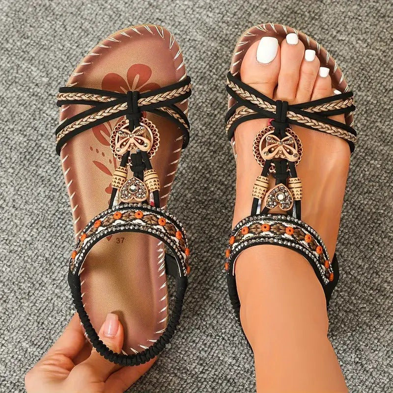Gloria | Boho-Chic Orthopedic Sandals