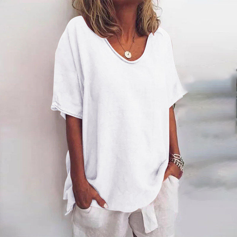 Anna | Comfortable Loose Blouse with Tummy Coverage