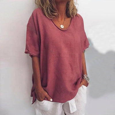 Anna | Comfortable Loose Blouse with Tummy Coverage